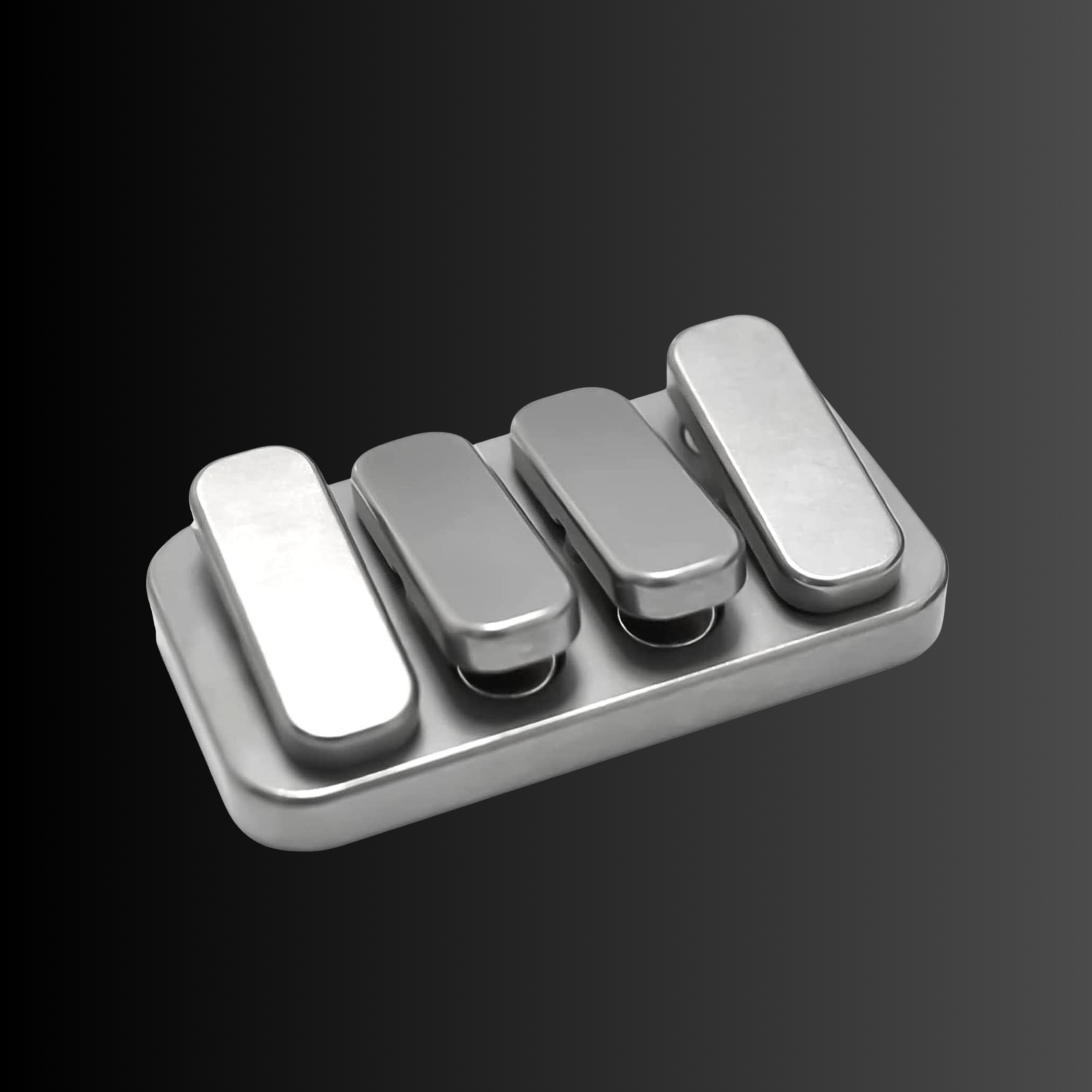 Pocket Zen Fidget Slider – Magnetic Tactile Toy for Anxiety & Focus Piano